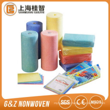 Rouleau de tissu non tissé spunlace du fabricant chinois pour un nettoyage facile